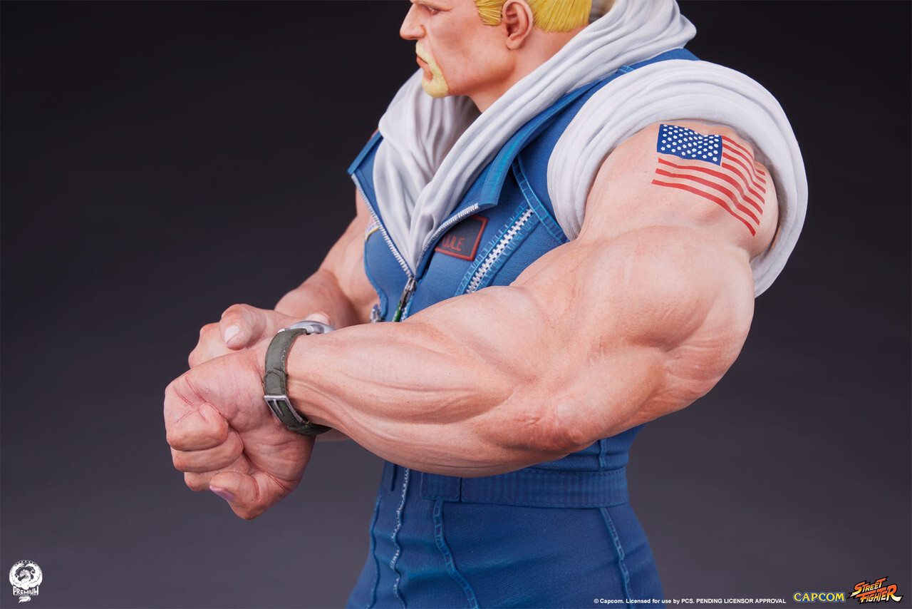 Street Fighter 6 - Guile - 1/4 - Silver Exclusive (Premium Collectibles Studio) photo 39
