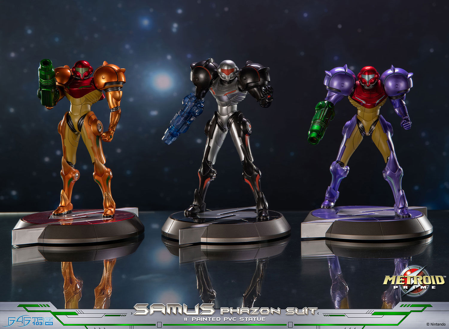 Metroid Prime - Samus Aran - Varia Suit (First 4 Figures)