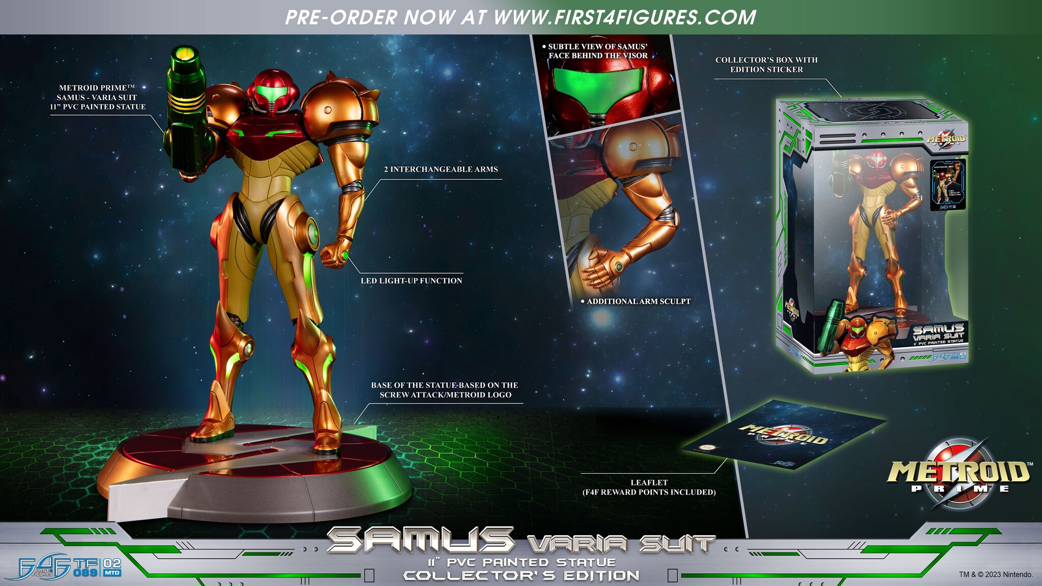 Metroid Prime - Samus Aran - True Form (TF089|02MTD) - Collector's Edition, Varia Suit (First 4 Figures) photo 2