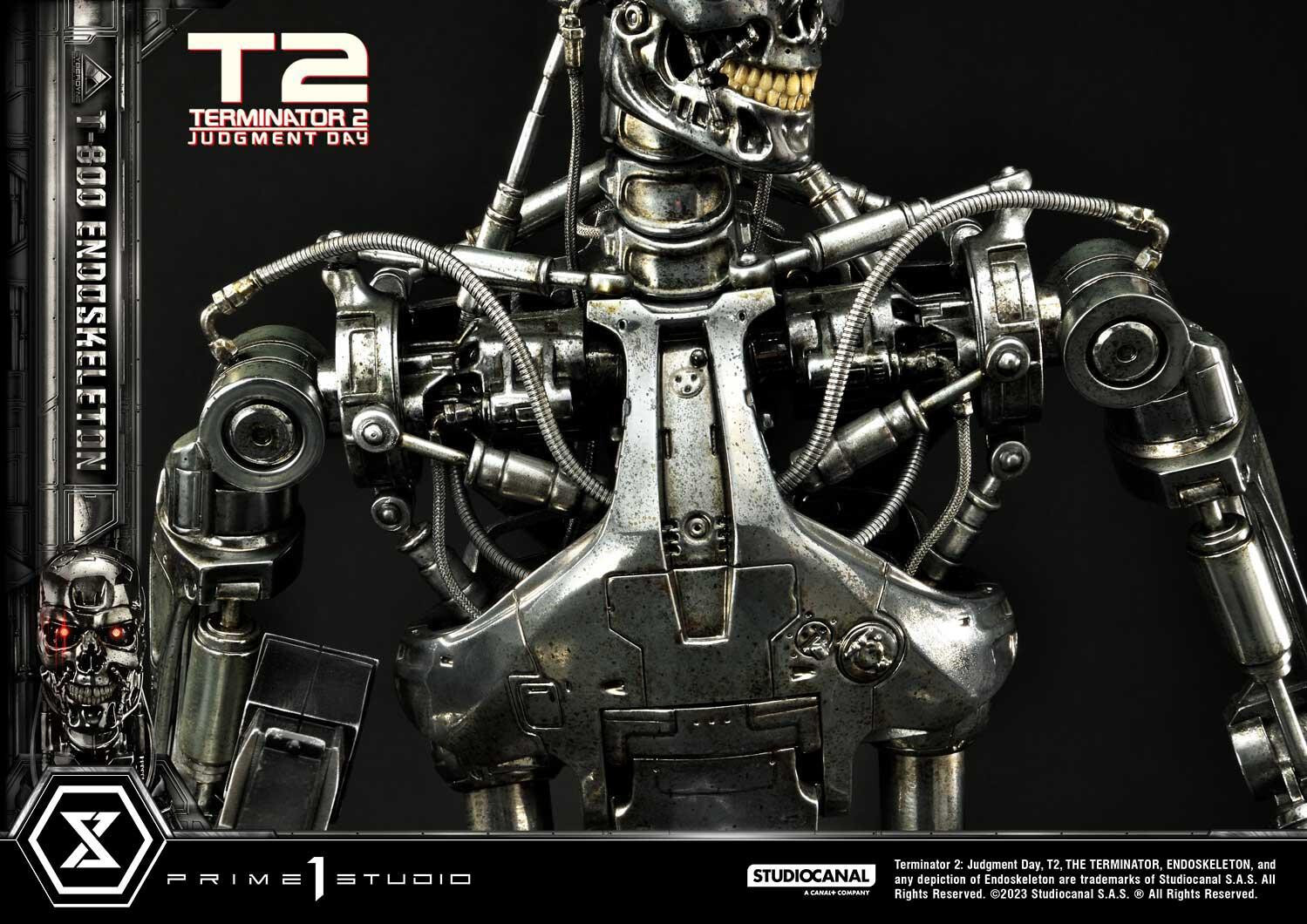 Terminator 2: Judgment Day - T-800 - Museum Masterline Series  (MMT2-01DX) - 1/3 - Endoskeleton, DX Version (Prime 1 Studio) photo 4