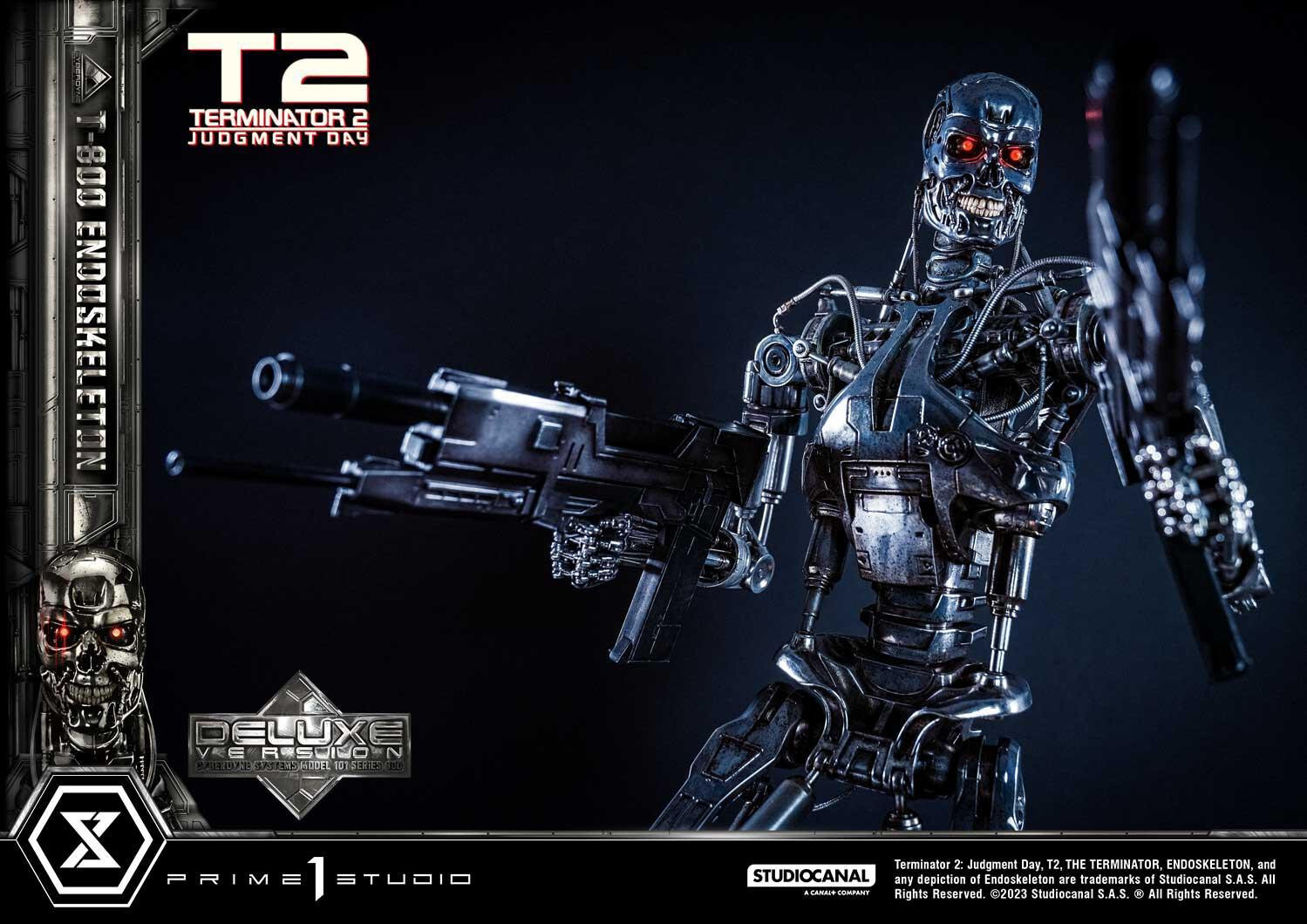 Terminator 2: Judgment Day - T-800 - Museum Masterline Series  (MMT2-01DX) - 1/3 - Endoskeleton, DX Version (Prime 1 Studio) photo 8