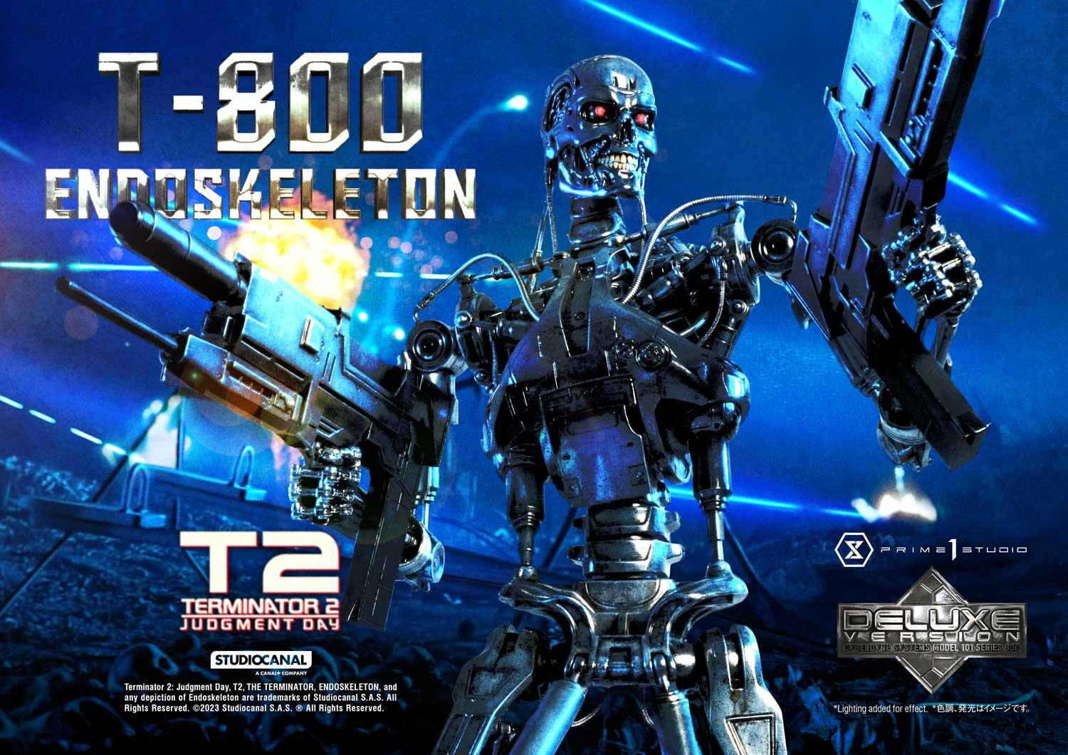 Terminator 2: Judgment Day - T-800 - Museum Masterline Series  (MMT2-01DX) - 1/3 - Endoskeleton, DX Version (Prime 1 Studio) photo 10