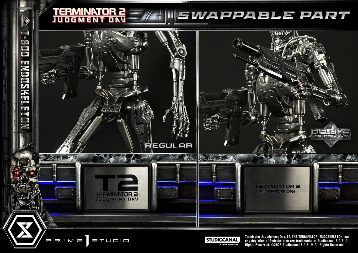 Terminator 2: Judgment Day - T-800 - Museum Masterline Series  (MMT2-01DX) - 1/3 - Endoskeleton, DX Version (Prime 1 Studio) photo 15
