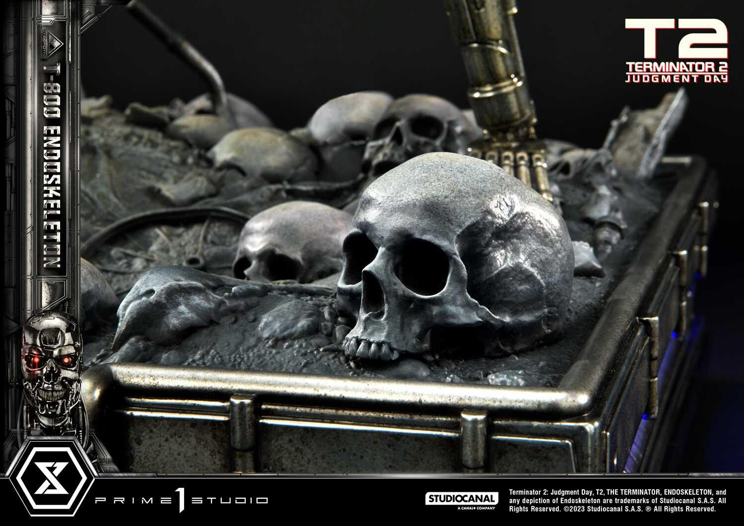 Terminator 2: Judgment Day - T-800 - Museum Masterline Series  (MMT2-01DX) - 1/3 - Endoskeleton, DX Version (Prime 1 Studio) photo 22