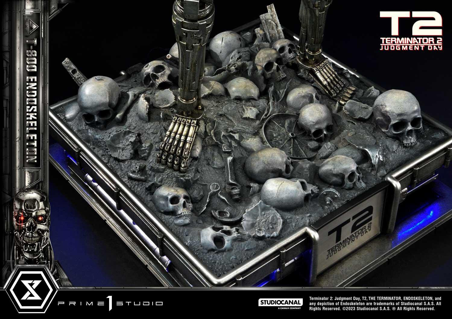 Terminator 2: Judgment Day - T-800 - Museum Masterline Series  (MMT2-01DX) - 1/3 - Endoskeleton, DX Version (Prime 1 Studio) photo 23