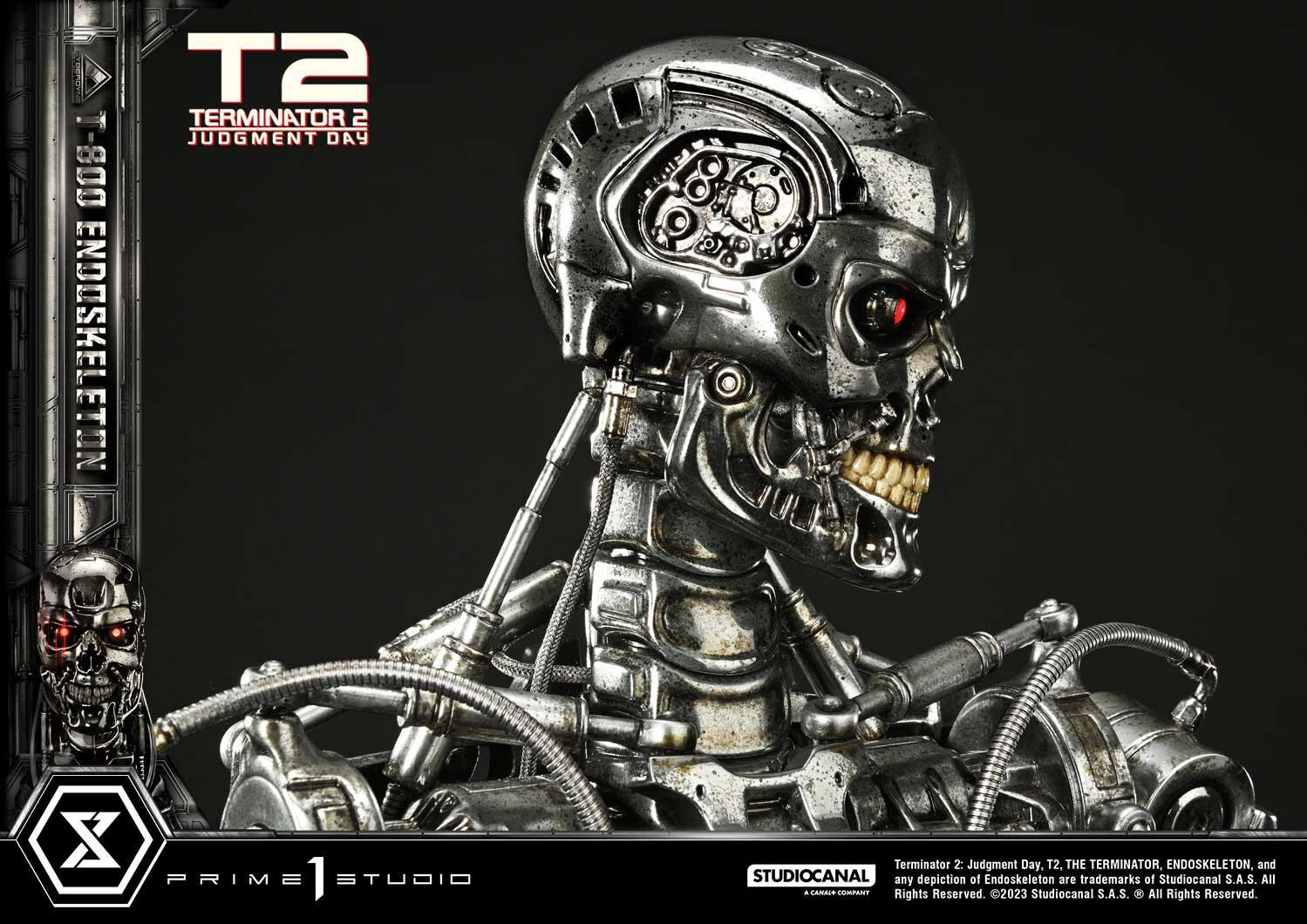 Terminator 2: Judgment Day - T-800 - Museum Masterline Series  (MMT2-01DX) - 1/3 - Endoskeleton, DX Version (Prime 1 Studio) photo 26