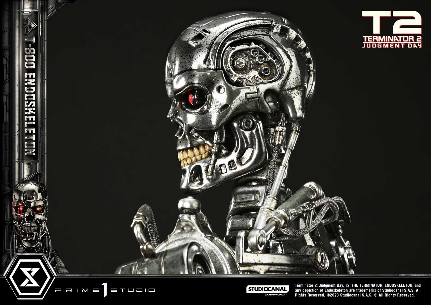 Terminator 2: Judgment Day - T-800 - Museum Masterline Series  (MMT2-01DX) - 1/3 - Endoskeleton, DX Version (Prime 1 Studio) photo 27