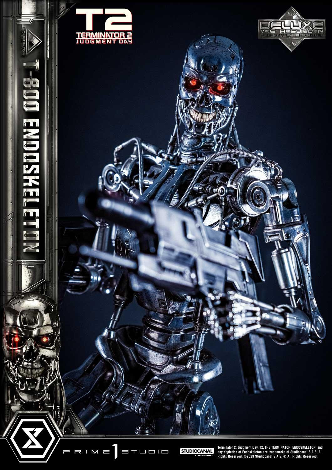 Terminator 2: Judgment Day - T-800 - Museum Masterline Series  (MMT2-01DX) - 1/3 - Endoskeleton, DX Version (Prime 1 Studio) photo 28