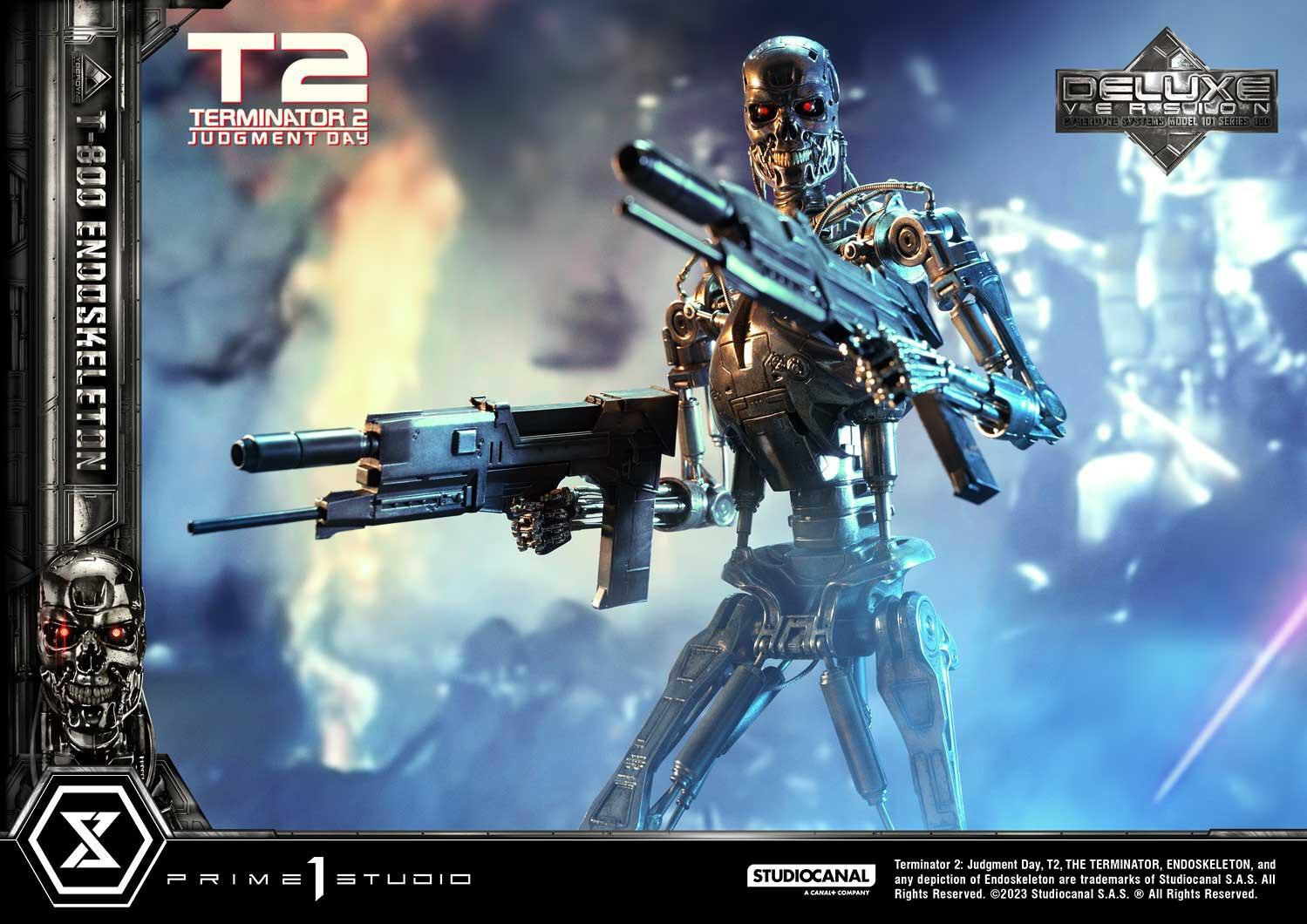 Terminator 2: Judgment Day - T-800 - Museum Masterline Series  (MMT2-01DX) - 1/3 - Endoskeleton, DX Version (Prime 1 Studio) photo 29