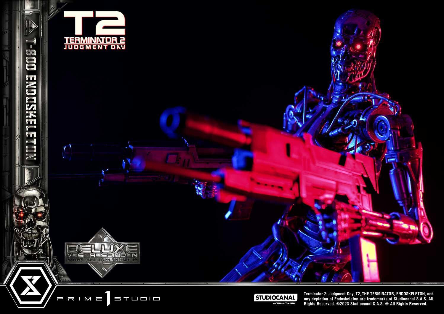 Terminator 2: Judgment Day - T-800 - Museum Masterline Series  (MMT2-01DX) - 1/3 - Endoskeleton, DX Version (Prime 1 Studio) photo 33