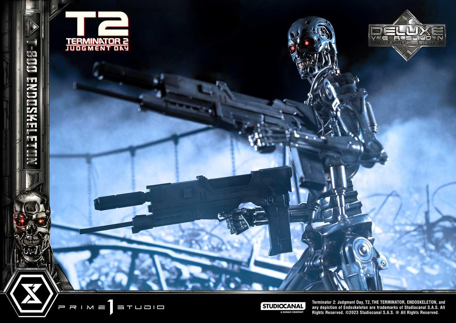 Terminator 2: Judgment Day - T-800 - Museum Masterline Series  (MMT2-01DX) - 1/3 - Endoskeleton, DX Version (Prime 1 Studio) photo 35