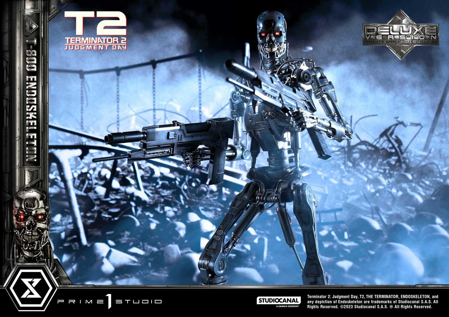 Terminator 2: Judgment Day - T-800 - Museum Masterline Series  (MMT2-01DX) - 1/3 - Endoskeleton, DX Version (Prime 1 Studio) photo 37