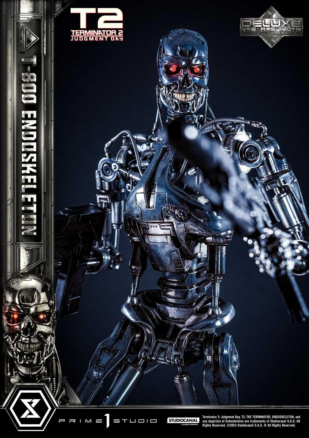 Terminator 2: Judgment Day - T-800 - Museum Masterline Series  (MMT2-01DX) - 1/3 - Endoskeleton, DX Version (Prime 1 Studio) photo 41