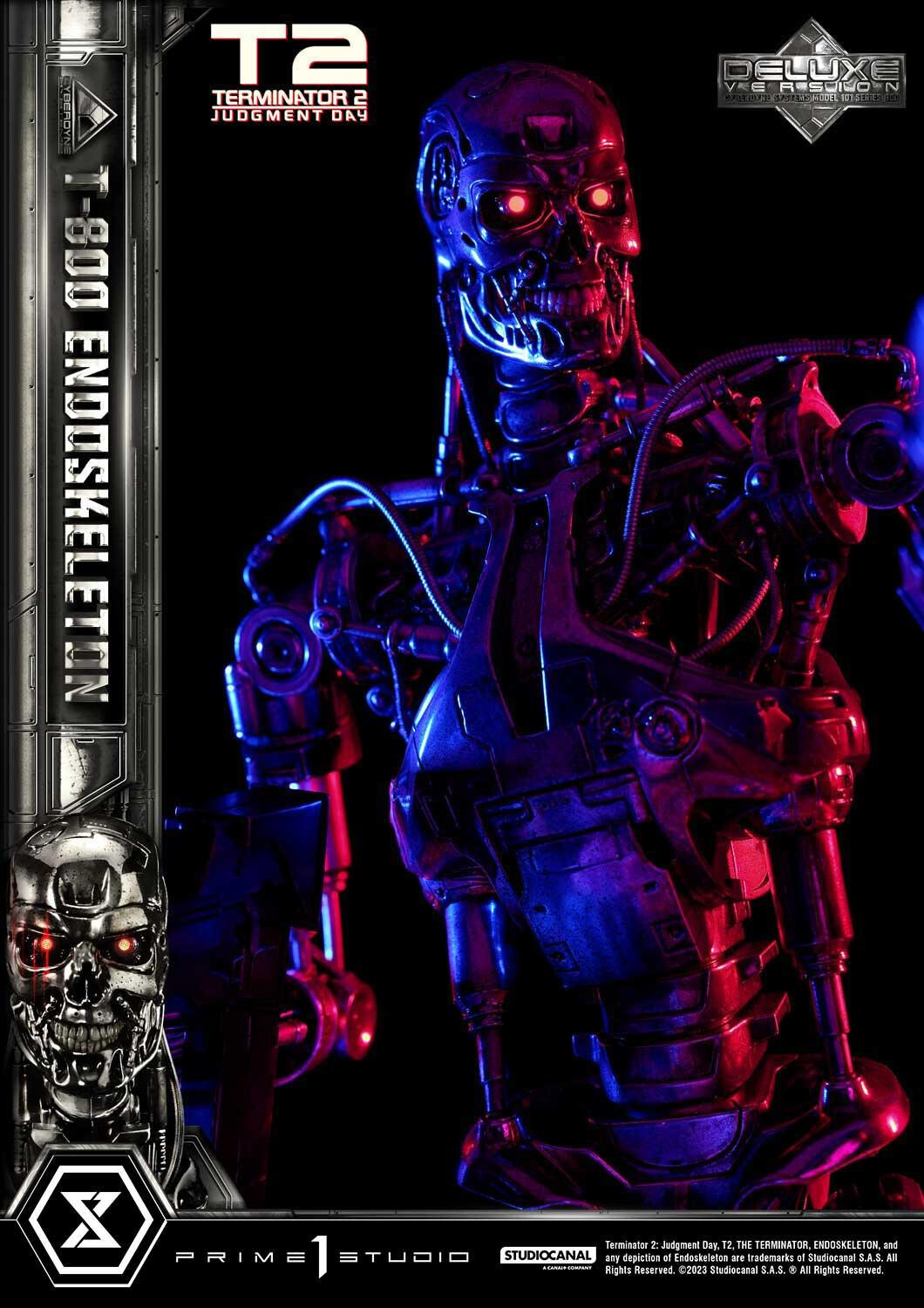 Terminator 2: Judgment Day - T-800 - Museum Masterline Series  (MMT2-01DX) - 1/3 - Endoskeleton, DX Version (Prime 1 Studio) photo 42