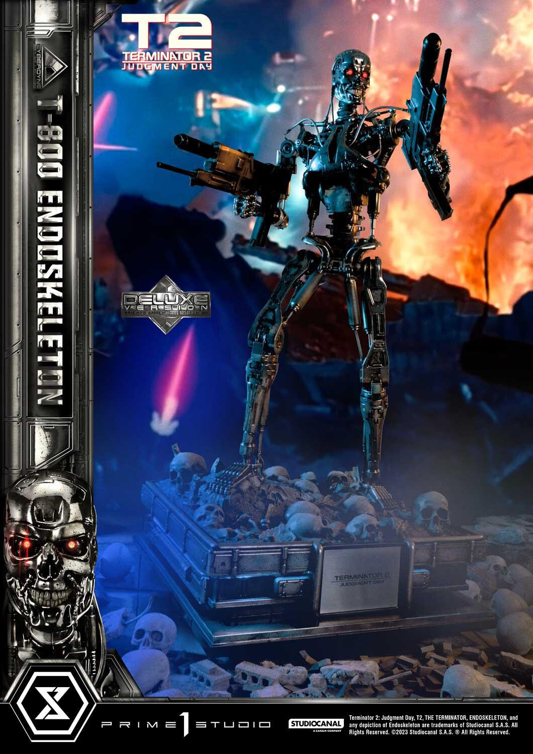 Terminator 2: Judgment Day - T-800 - Museum Masterline Series  (MMT2-01DX) - 1/3 - Endoskeleton, DX Version (Prime 1 Studio) photo 43