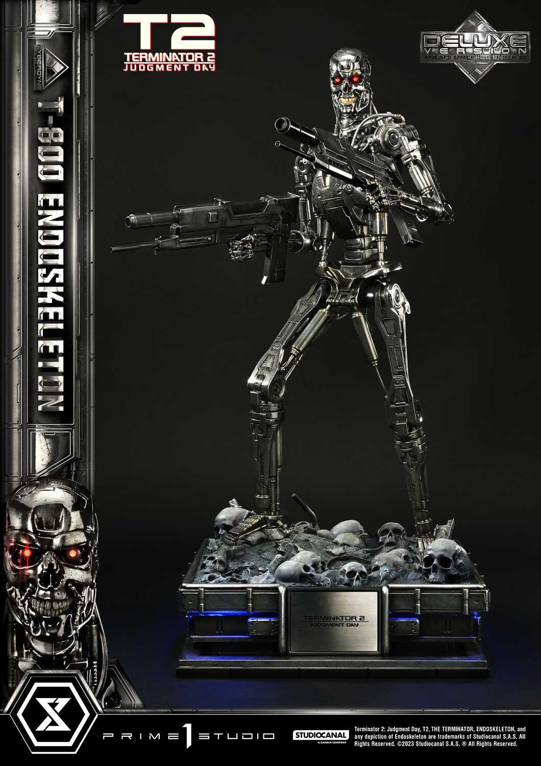 Terminator 2: Judgment Day - T-800 - Museum Masterline Series  (MMT2-01DX) - 1/3 - Endoskeleton, DX Version (Prime 1 Studio) photo 49