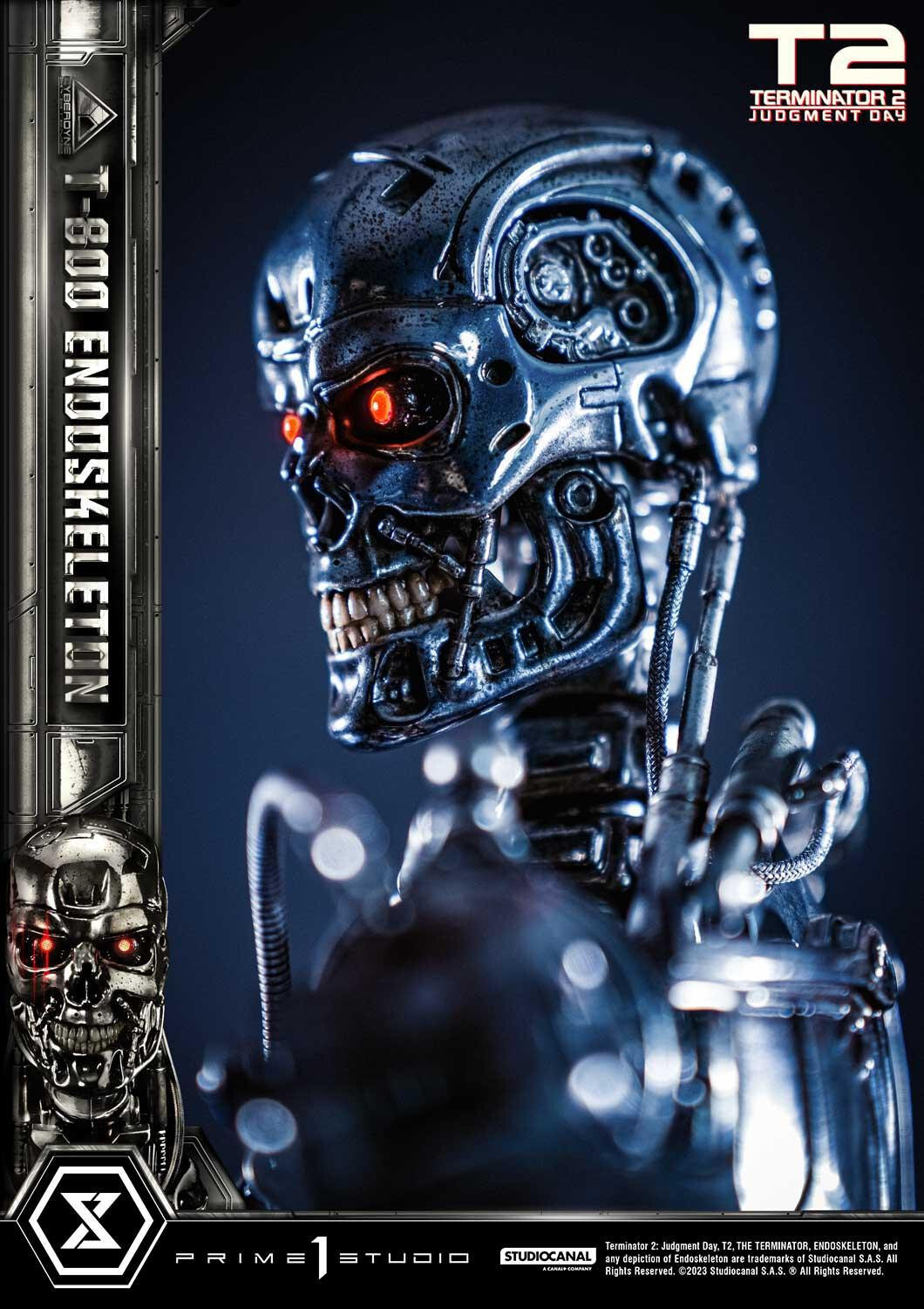 Terminator 2: Judgment Day - T-800 - Museum Masterline Series  (MMT2-01DX) - 1/3 - Endoskeleton, DX Version (Prime 1 Studio) photo 57
