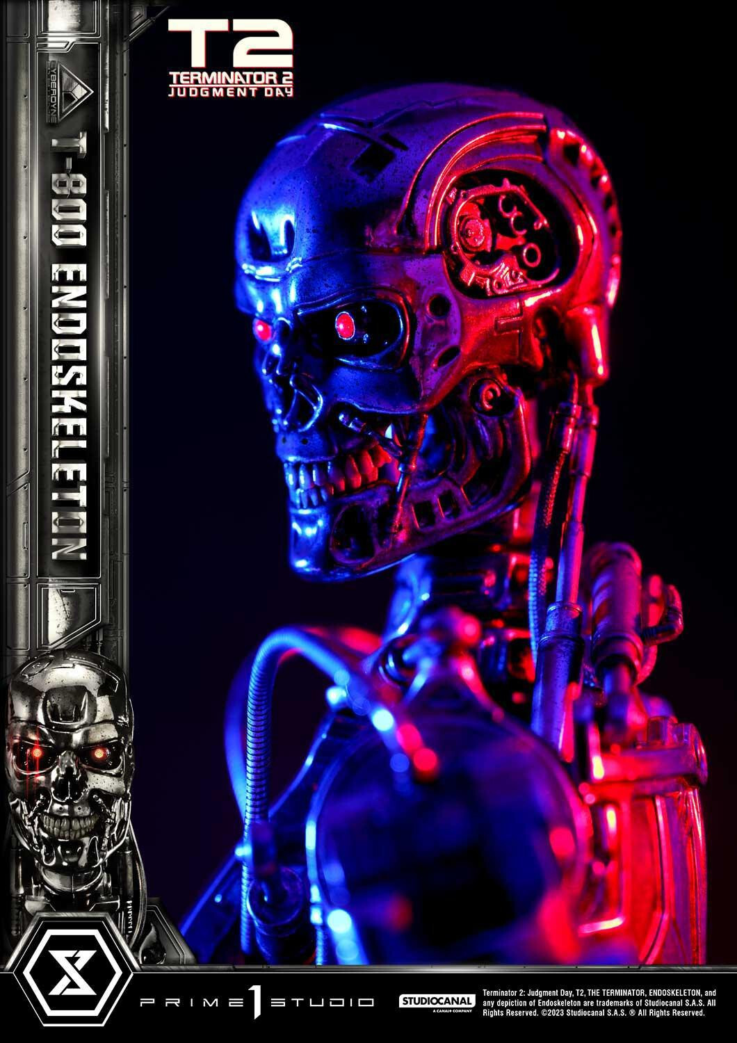 Terminator 2: Judgment Day - T-800 - Museum Masterline Series  (MMT2-01DX) - 1/3 - Endoskeleton, DX Version (Prime 1 Studio) photo 58