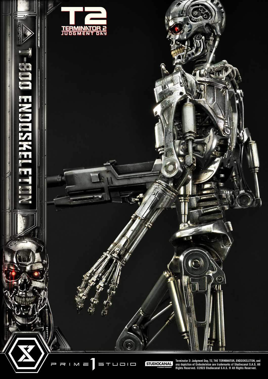 Terminator 2: Judgment Day - T-800 - Museum Masterline Series  (MMT2-01DX) - 1/3 - Endoskeleton, DX Version (Prime 1 Studio) photo 61
