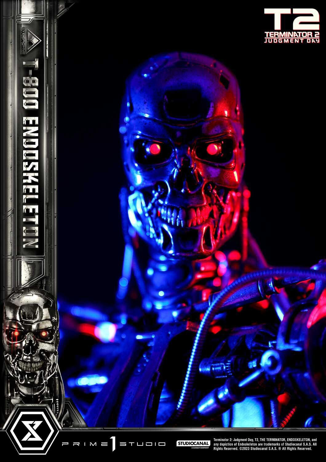Terminator 2: Judgment Day - T-800 - Museum Masterline Series  (MMT2-01DX) - 1/3 - Endoskeleton, DX Version (Prime 1 Studio) photo 66