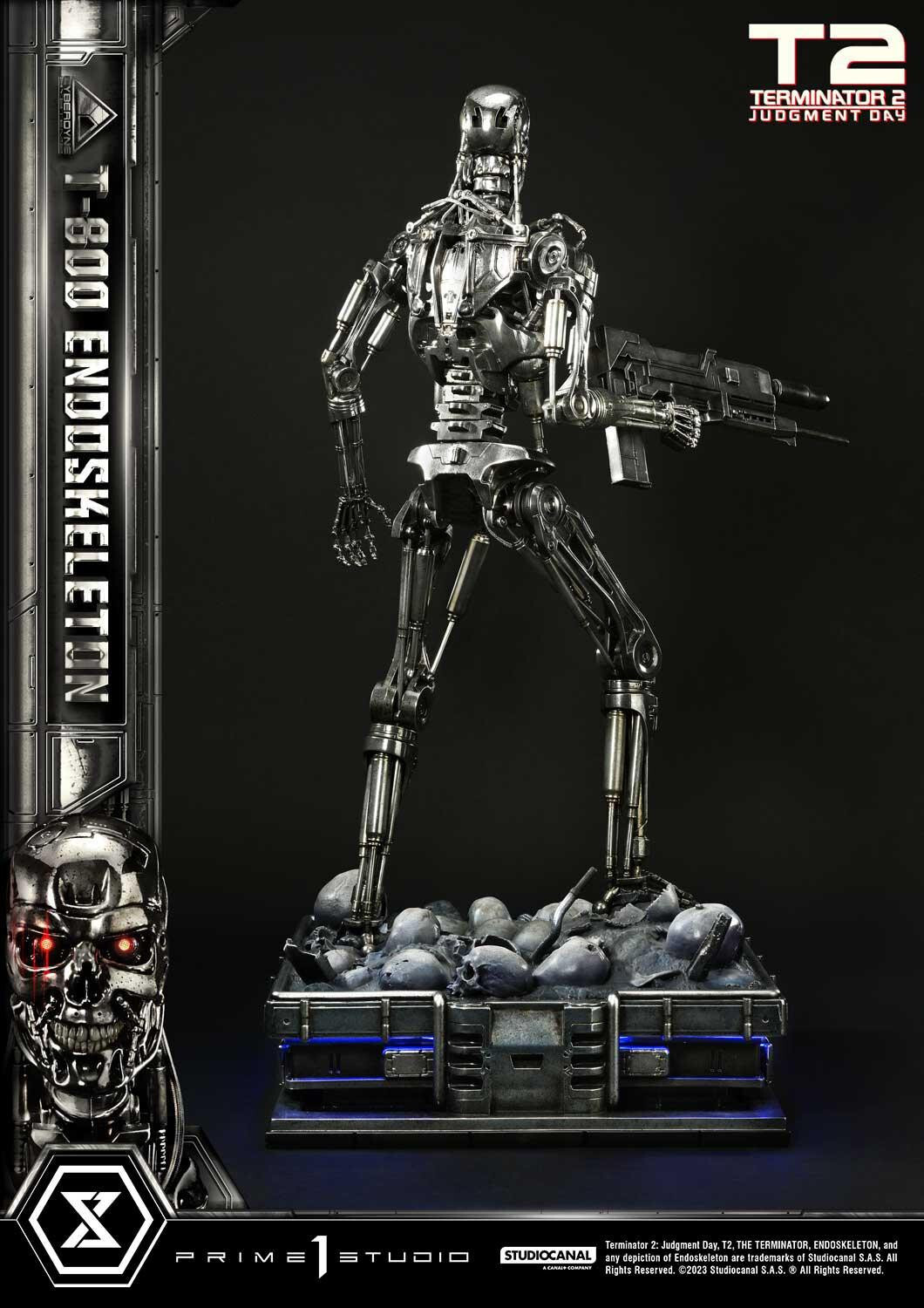 Terminator 2: Judgment Day - T-800 - Museum Masterline Series  (MMT2-01DX) - 1/3 - Endoskeleton, DX Version (Prime 1 Studio) photo 69