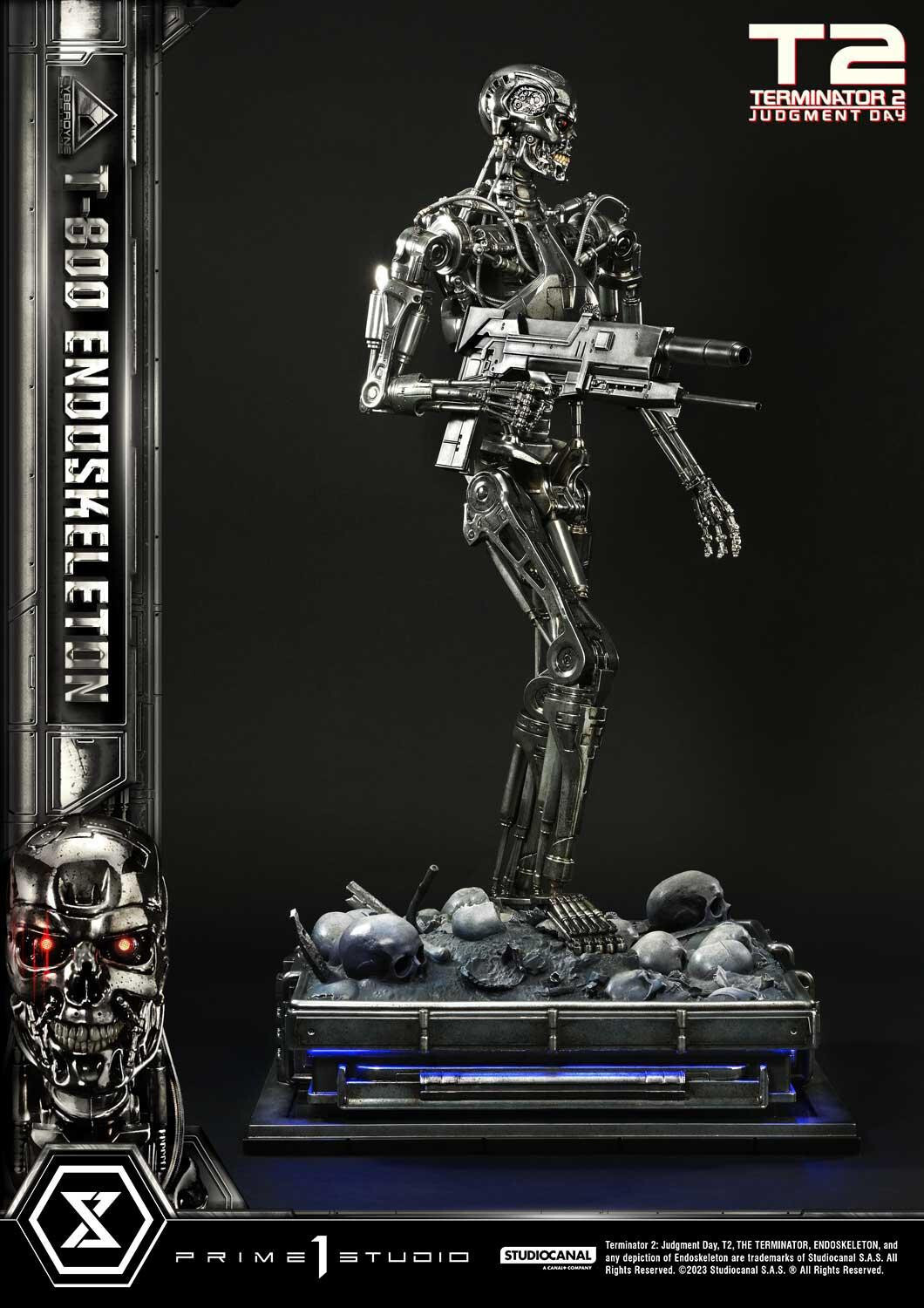 Terminator 2: Judgment Day - T-800 - Museum Masterline Series  (MMT2-01DX) - 1/3 - Endoskeleton, DX Version (Prime 1 Studio) photo 70