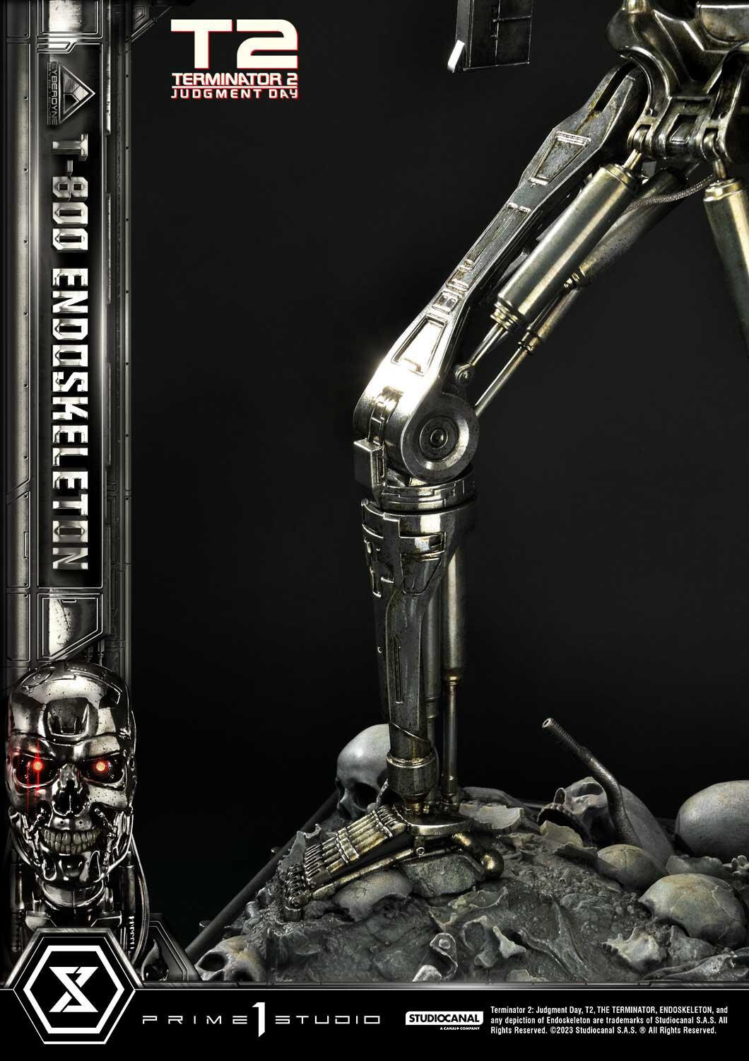 Terminator 2: Judgment Day - T-800 - Museum Masterline Series  (MMT2-01DX) - 1/3 - Endoskeleton, DX Version (Prime 1 Studio) photo 86