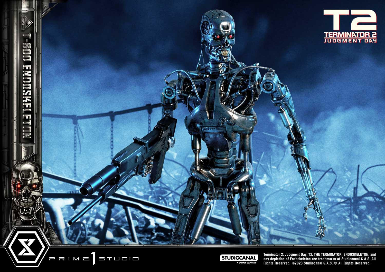 Terminator 2: Judgment Day - T-800 - Museum Masterline Series  (MMT2-01DX) - 1/3 - Endoskeleton, DX Version (Prime 1 Studio) photo 87