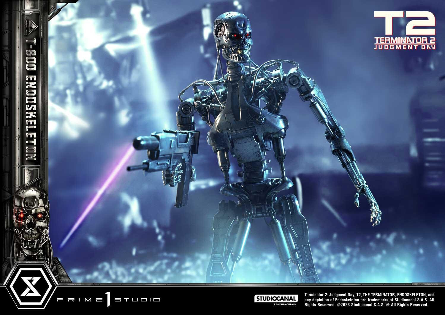 Terminator 2: Judgment Day - T-800 - Museum Masterline Series  (MMT2-01DX) - 1/3 - Endoskeleton, DX Version (Prime 1 Studio) photo 89