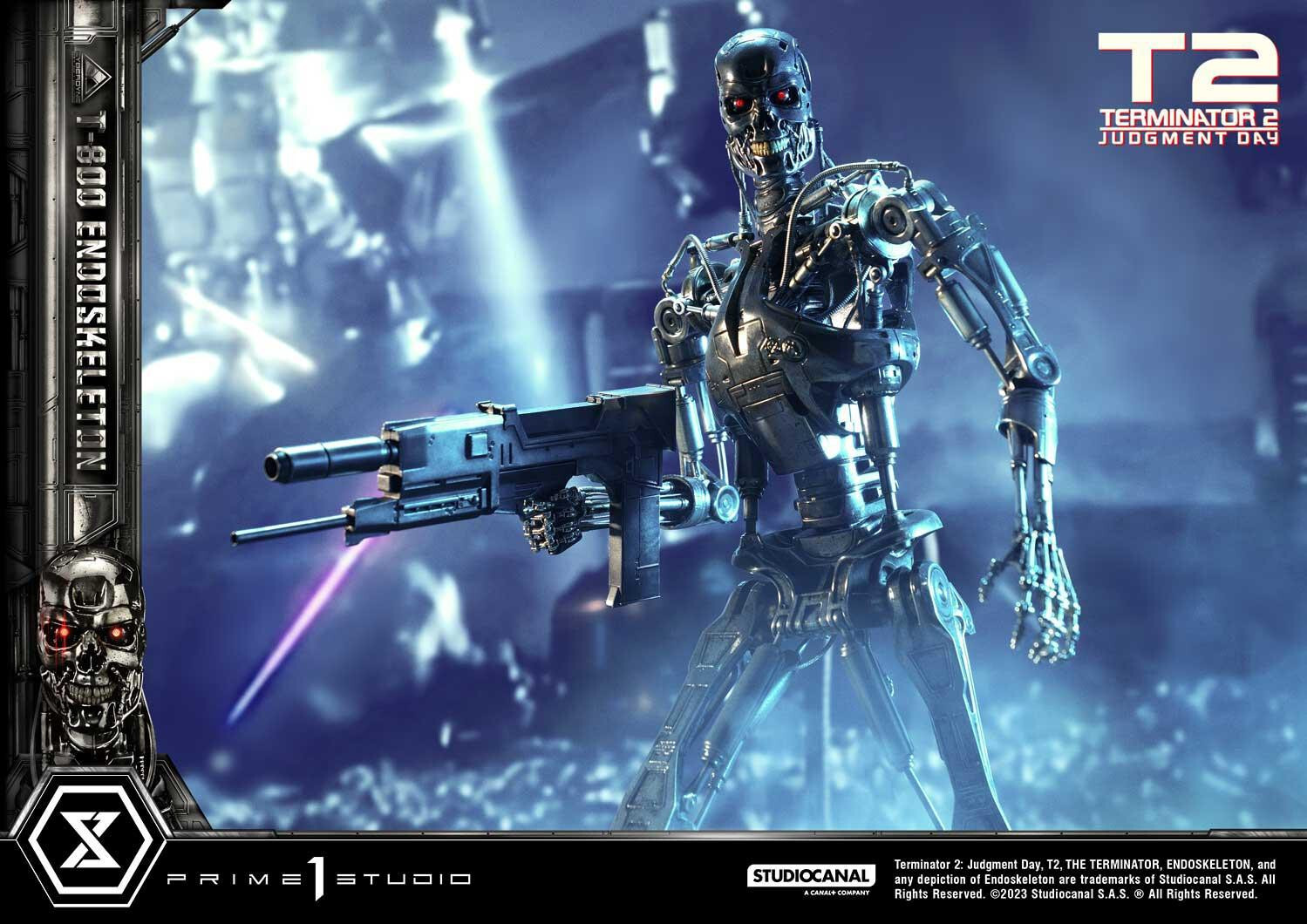 Terminator 2: Judgment Day - T-800 - Museum Masterline Series  (MMT2-01DX) - 1/3 - Endoskeleton, DX Version (Prime 1 Studio) photo 90