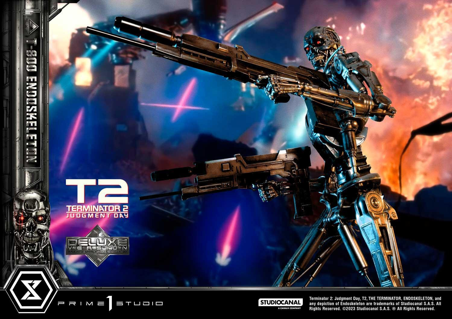 Terminator 2: Judgment Day - T-800 - Museum Masterline Series  (MMT2-01DXS) - 1/3 - Endoskeleton, DX Bonus Version (Prime 1 Studio) photo 5