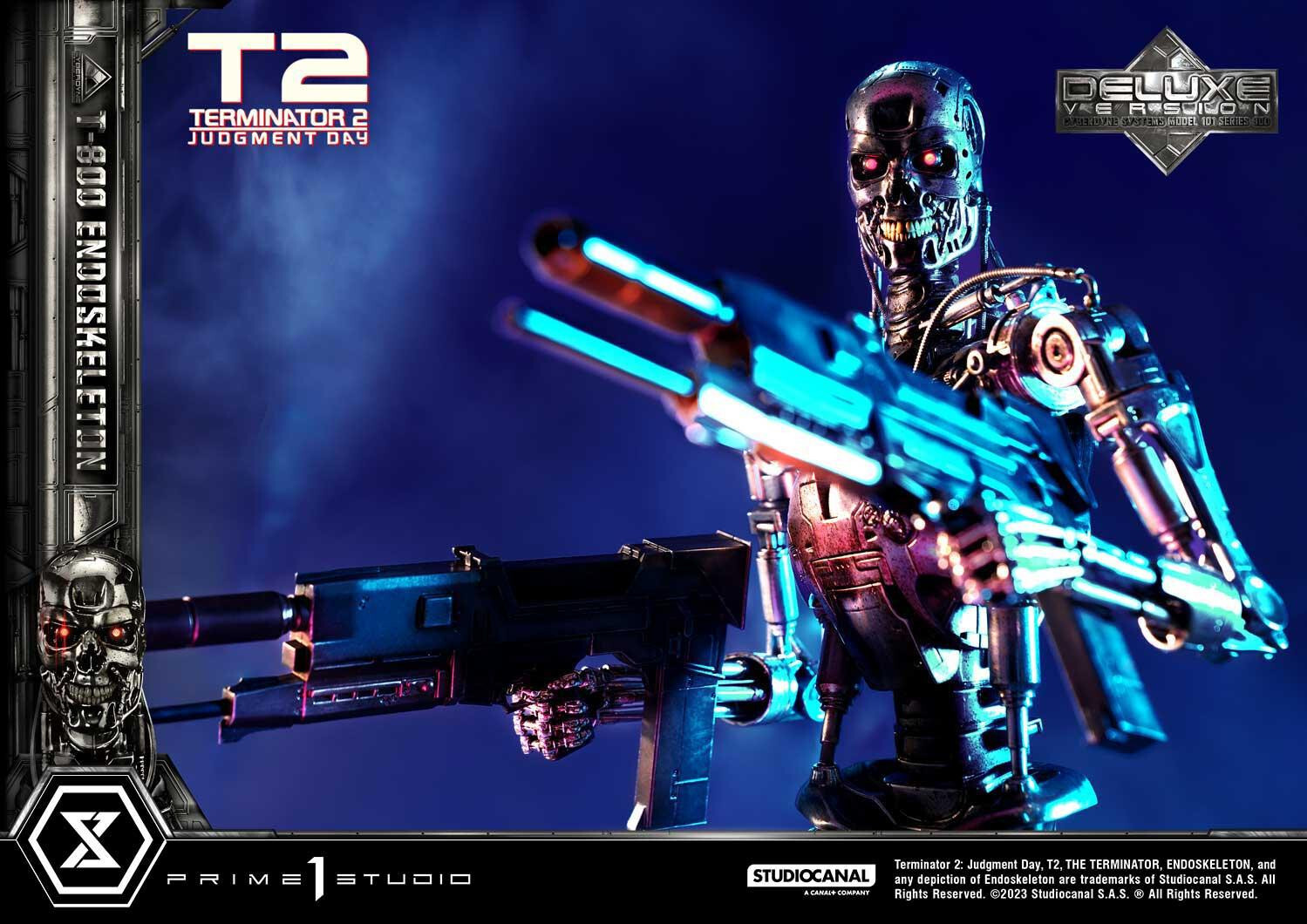 Terminator 2: Judgment Day - T-800 - Museum Masterline Series  (MMT2-01DXS) - 1/3 - Endoskeleton, DX Bonus Version (Prime 1 Studio) photo 9