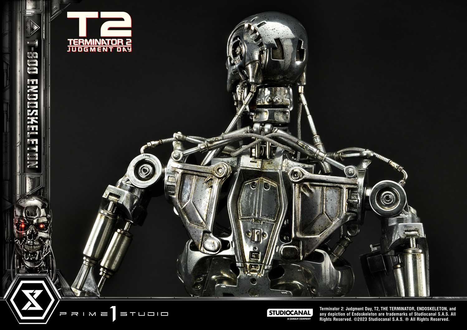 Terminator 2: Judgment Day - T-800 - Museum Masterline Series  (MMT2-01DXS) - 1/3 - Endoskeleton, DX Bonus Version (Prime 1 Studio) photo 14