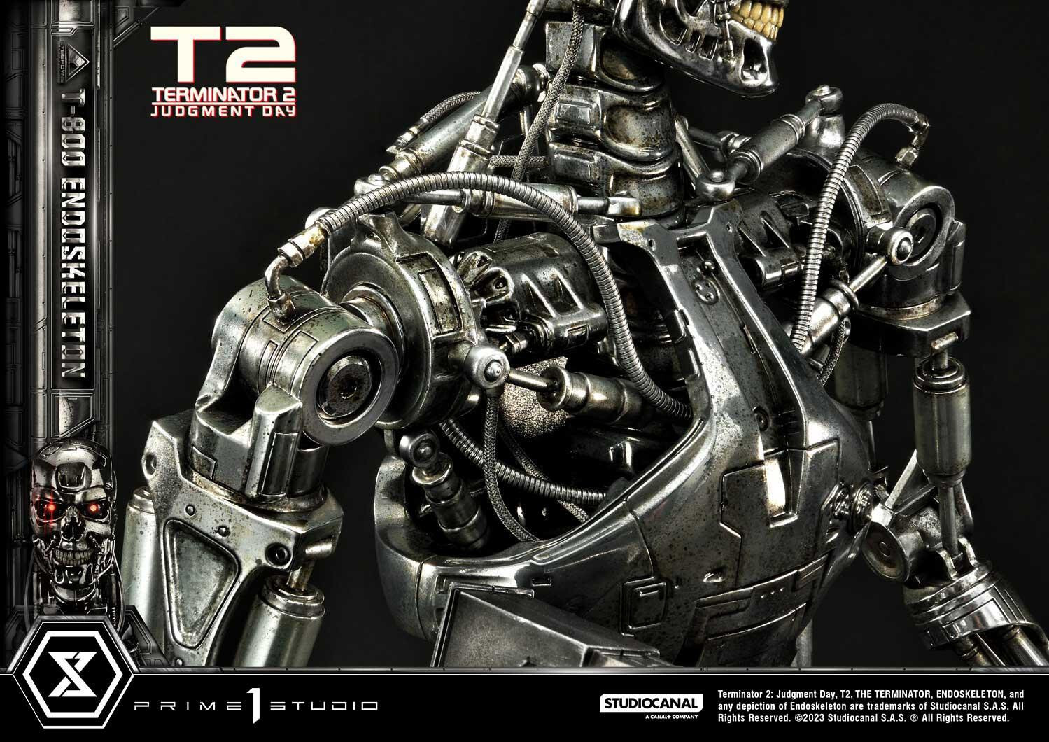 Terminator 2: Judgment Day - T-800 - Museum Masterline Series  (MMT2-01DXS) - 1/3 - Endoskeleton, DX Bonus Version (Prime 1 Studio) photo 16