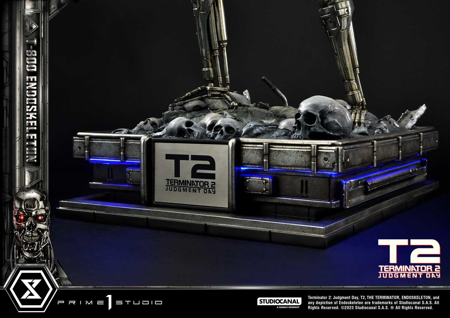 Terminator 2: Judgment Day - T-800 - Museum Masterline Series  (MMT2-01DXS) - 1/3 - Endoskeleton, DX Bonus Version (Prime 1 Studio) photo 20