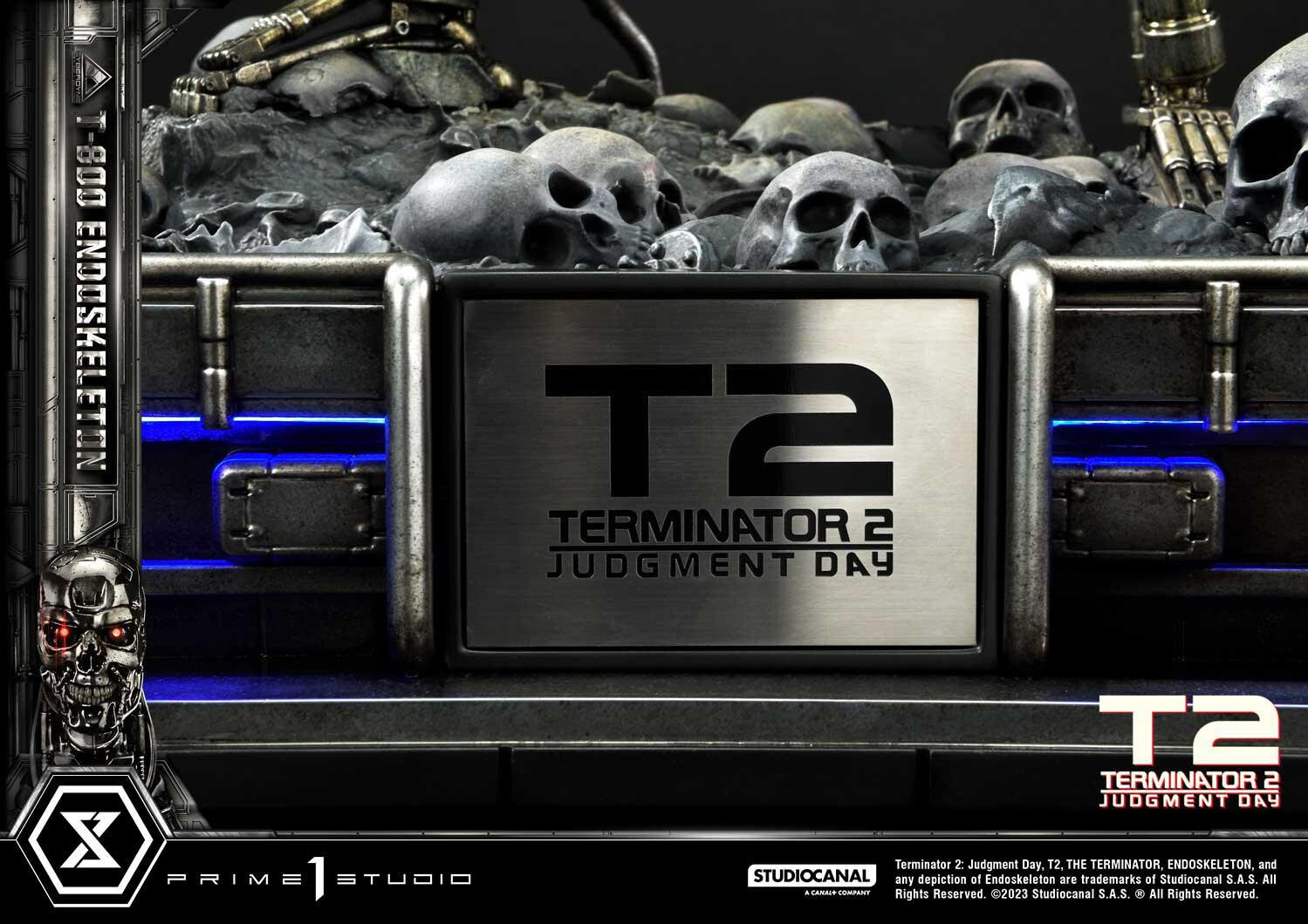 Terminator 2: Judgment Day - T-800 - Museum Masterline Series  (MMT2-01DXS) - 1/3 - Endoskeleton, DX Bonus Version (Prime 1 Studio) photo 21