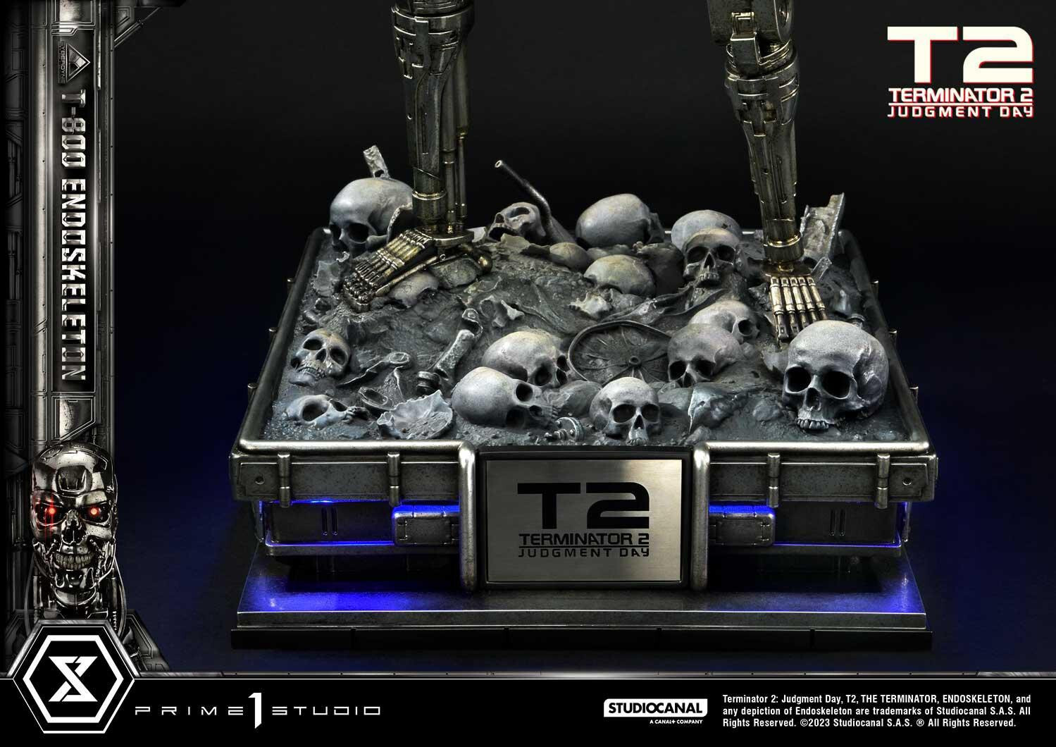 Terminator 2: Judgment Day - T-800 - Museum Masterline Series  (MMT2-01DXS) - 1/3 - Endoskeleton, DX Bonus Version (Prime 1 Studio) photo 24