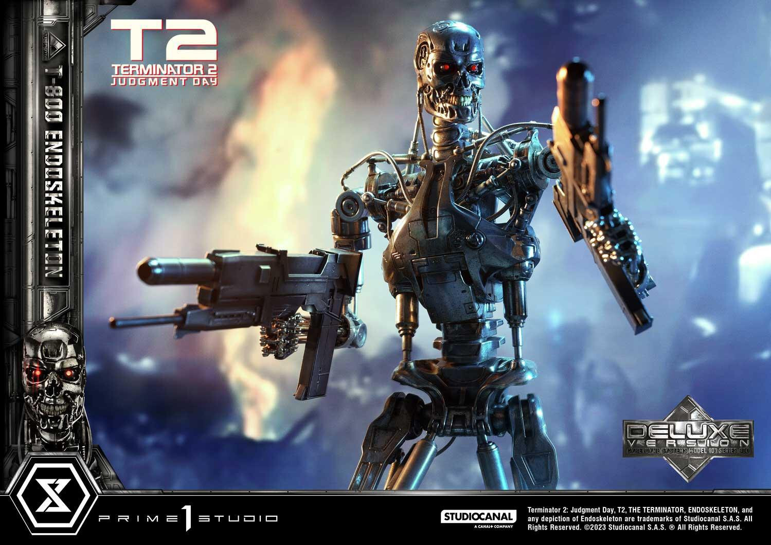 Terminator 2: Judgment Day - T-800 - Museum Masterline Series  (MMT2-01DXS) - 1/3 - Endoskeleton, DX Bonus Version (Prime 1 Studio) photo 30