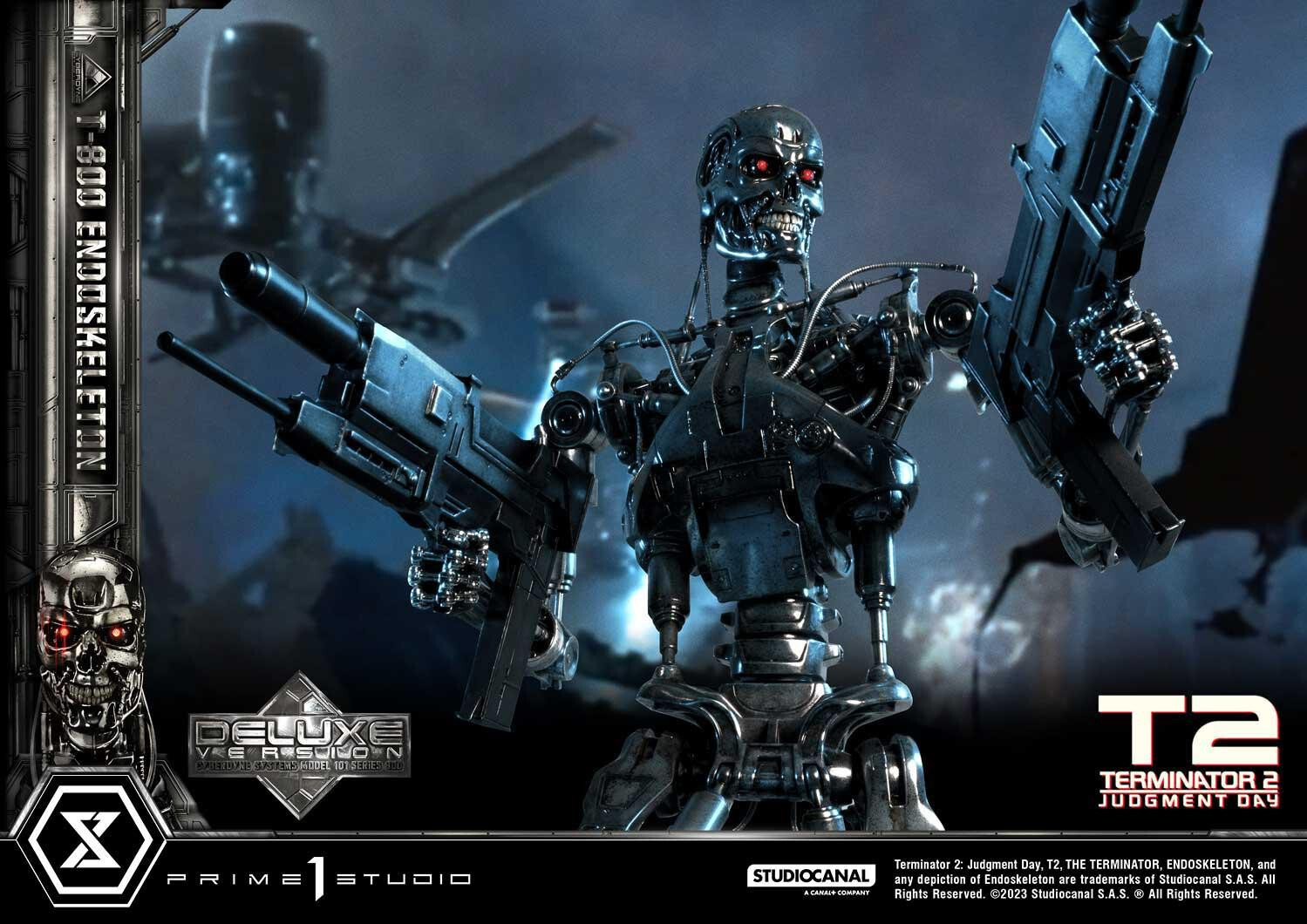 Terminator 2: Judgment Day - T-800 - Museum Masterline Series  (MMT2-01DXS) - 1/3 - Endoskeleton, DX Bonus Version (Prime 1 Studio) photo 32