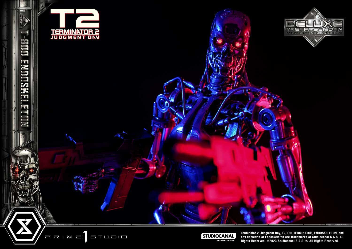 Terminator 2: Judgment Day - T-800 - Museum Masterline Series  (MMT2-01DXS) - 1/3 - Endoskeleton, DX Bonus Version (Prime 1 Studio) photo 34