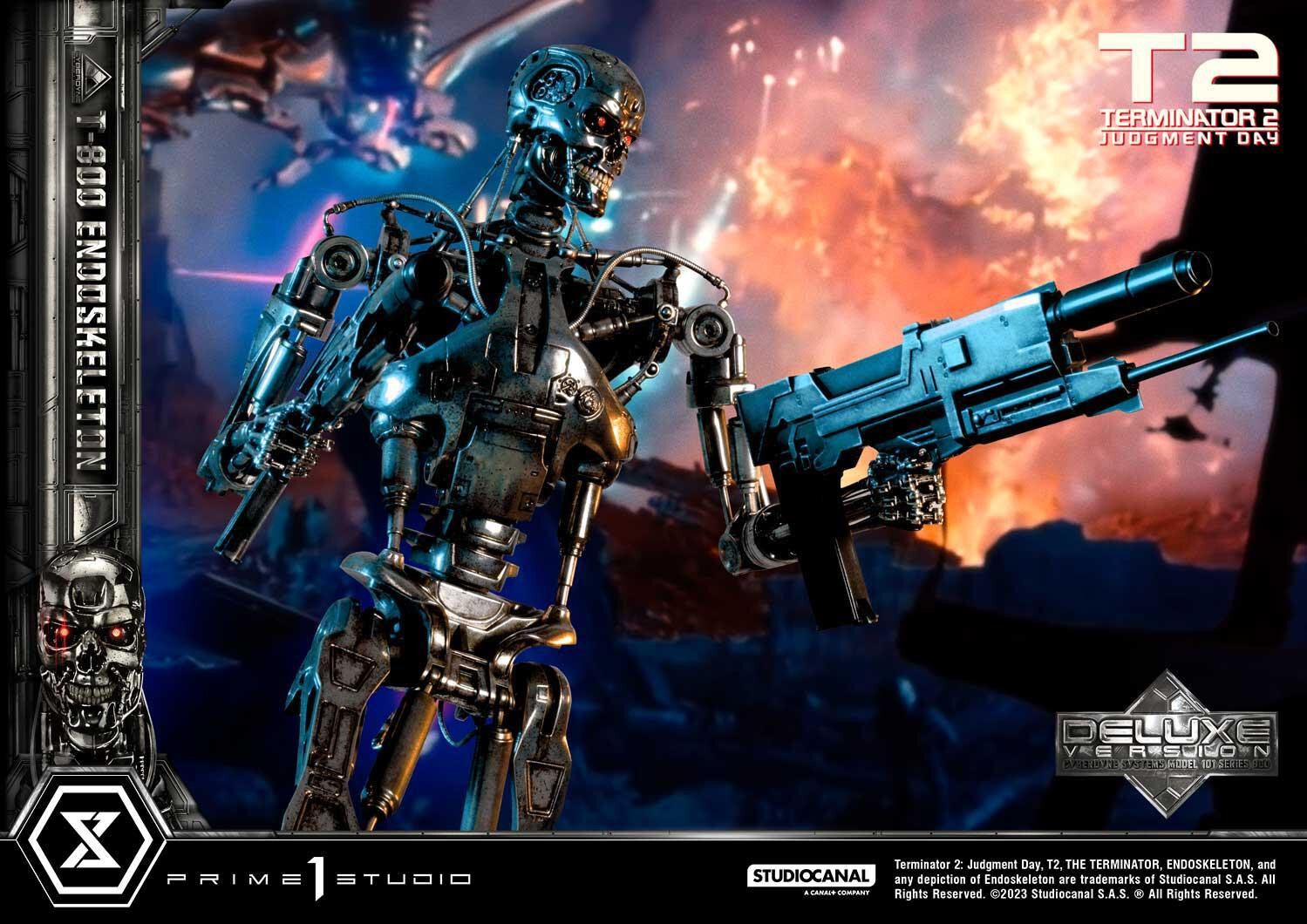 Terminator 2: Judgment Day - T-800 - Museum Masterline Series  (MMT2-01DXS) - 1/3 - Endoskeleton, DX Bonus Version (Prime 1 Studio) photo 40