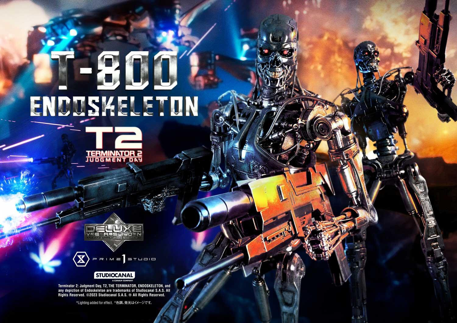 Terminator 2: Judgment Day - T-800 - Museum Masterline Series  (MMT2-01DXS) - 1/3 - Endoskeleton, DX Bonus Version (Prime 1 Studio) photo 44