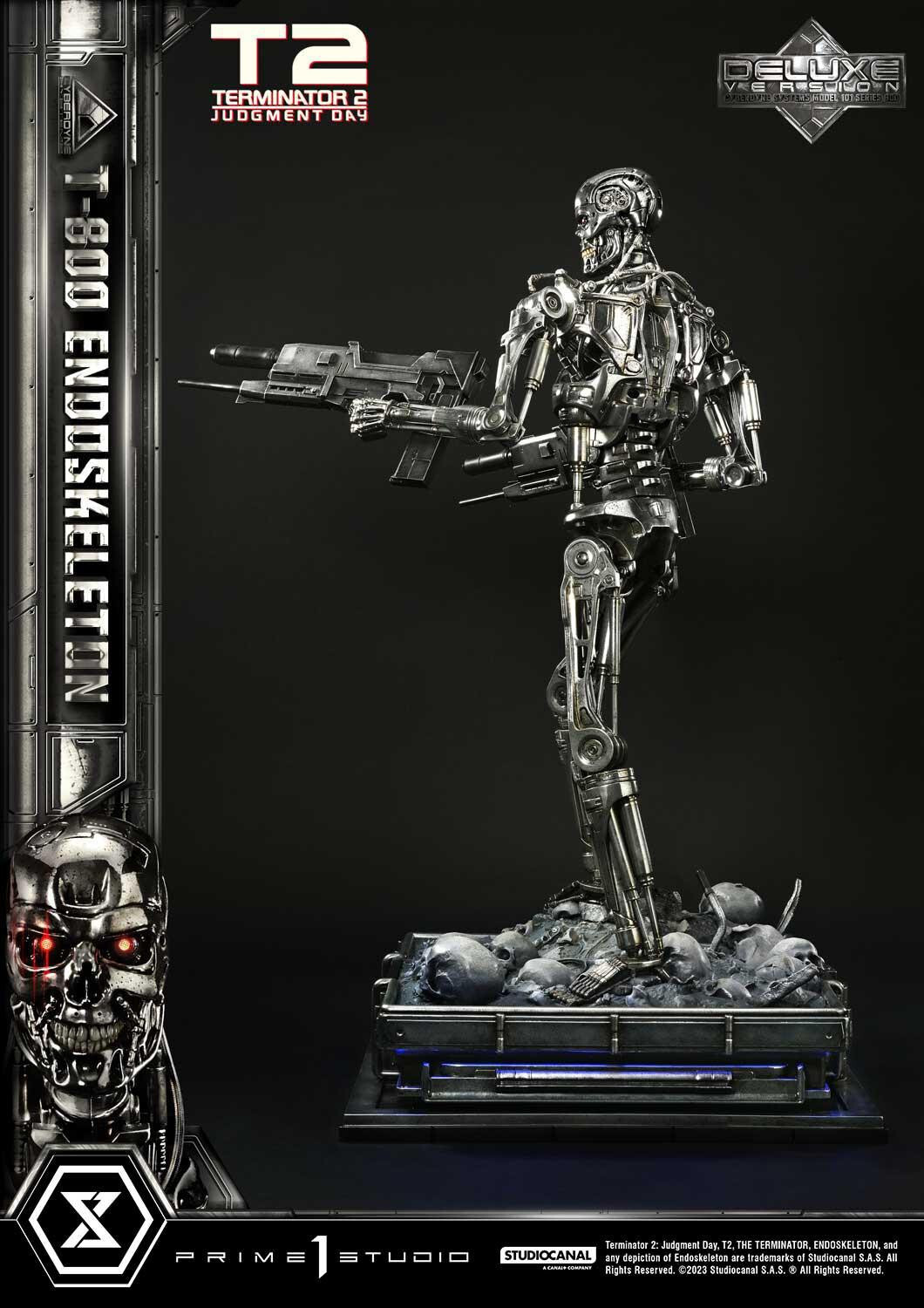 Terminator 2: Judgment Day - T-800 - Museum Masterline Series  (MMT2-01DXS) - 1/3 - Endoskeleton, DX Bonus Version (Prime 1 Studio) photo 45