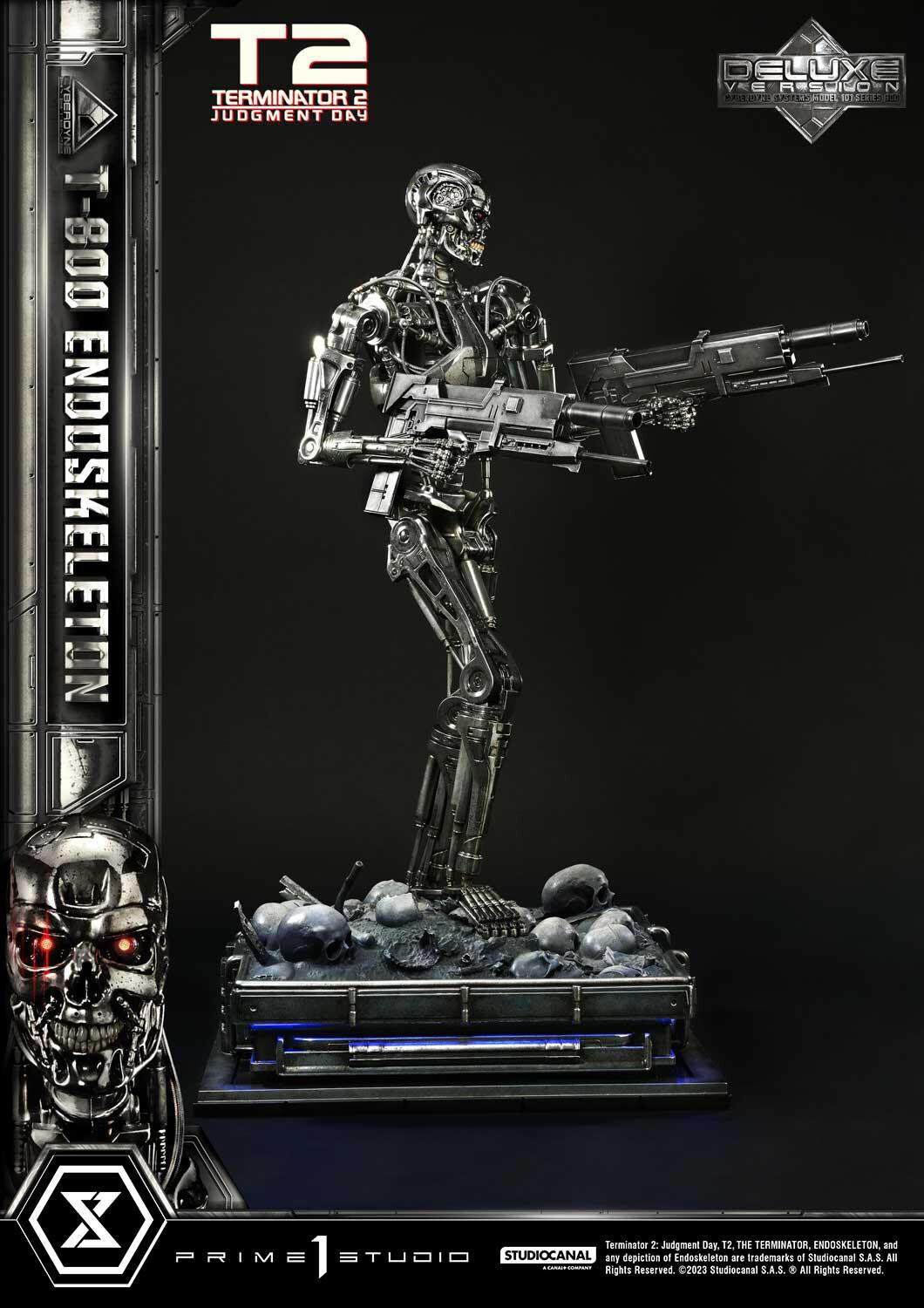 Terminator 2: Judgment Day - T-800 - Museum Masterline Series  (MMT2-01DXS) - 1/3 - Endoskeleton, DX Bonus Version (Prime 1 Studio) photo 47