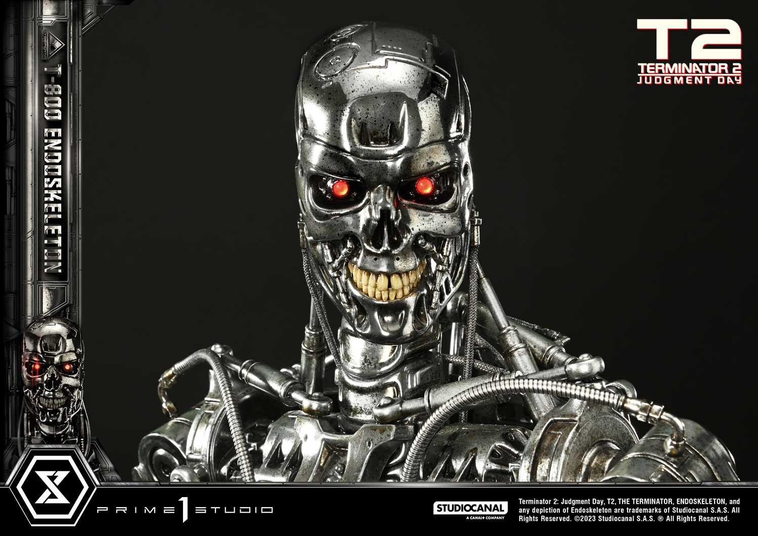 Terminator 2: Judgment Day - T-800 - Museum Masterline Series  (MMT2-01DXS) - 1/3 - Endoskeleton, DX Bonus Version (Prime 1 Studio) photo 51