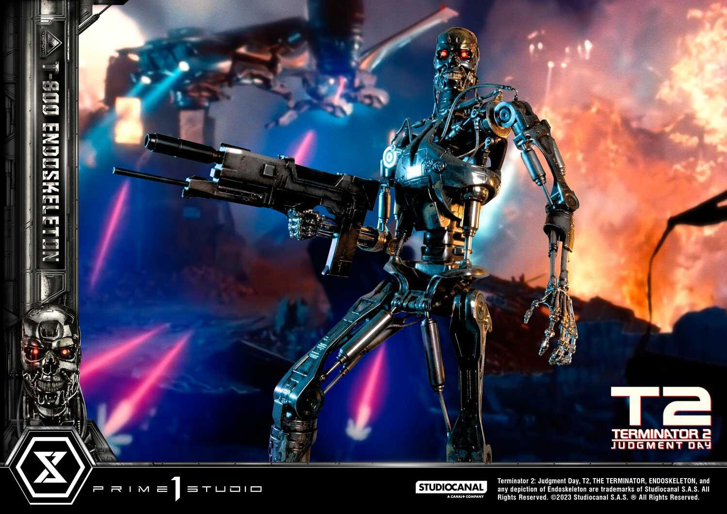 Terminator 2: Judgment Day - T-800 - Museum Masterline Series  (MMT2-01DXS) - 1/3 - Endoskeleton, DX Bonus Version (Prime 1 Studio) photo 62