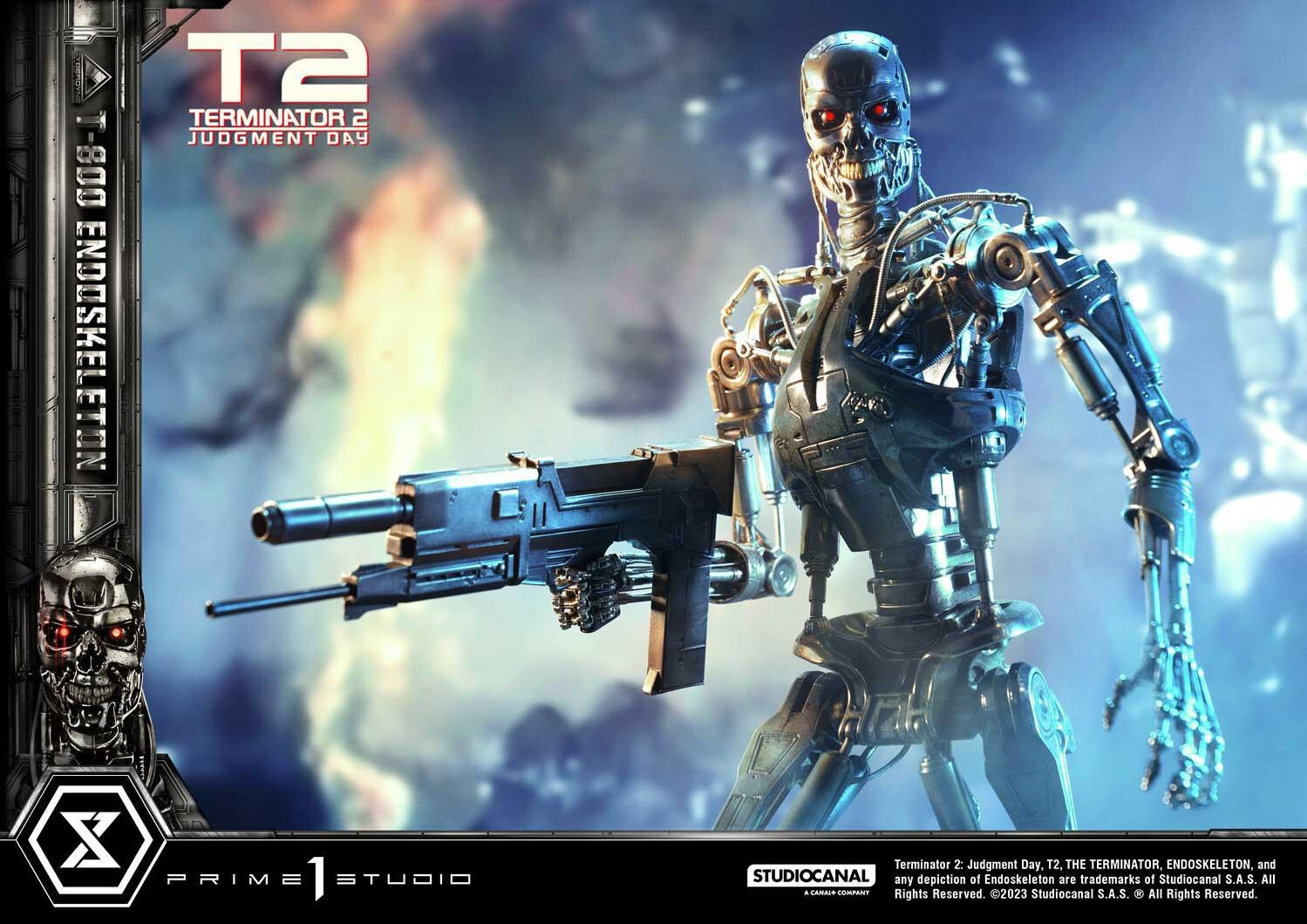 Terminator 2: Judgment Day - T-800 - Museum Masterline Series  (MMT2-01DXS) - 1/3 - Endoskeleton, DX Bonus Version (Prime 1 Studio) photo 63