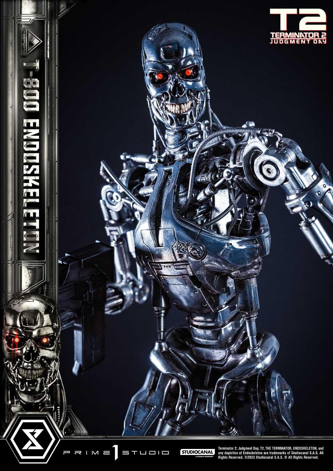 Terminator 2: Judgment Day - T-800 - Museum Masterline Series  (MMT2-01DXS) - 1/3 - Endoskeleton, DX Bonus Version (Prime 1 Studio) photo 67