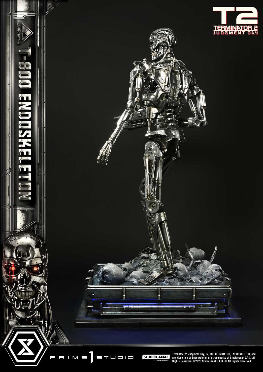Terminator 2: Judgment Day - T-800 - Museum Masterline Series  (MMT2-01DXS) - 1/3 - Endoskeleton, DX Bonus Version (Prime 1 Studio) photo 68