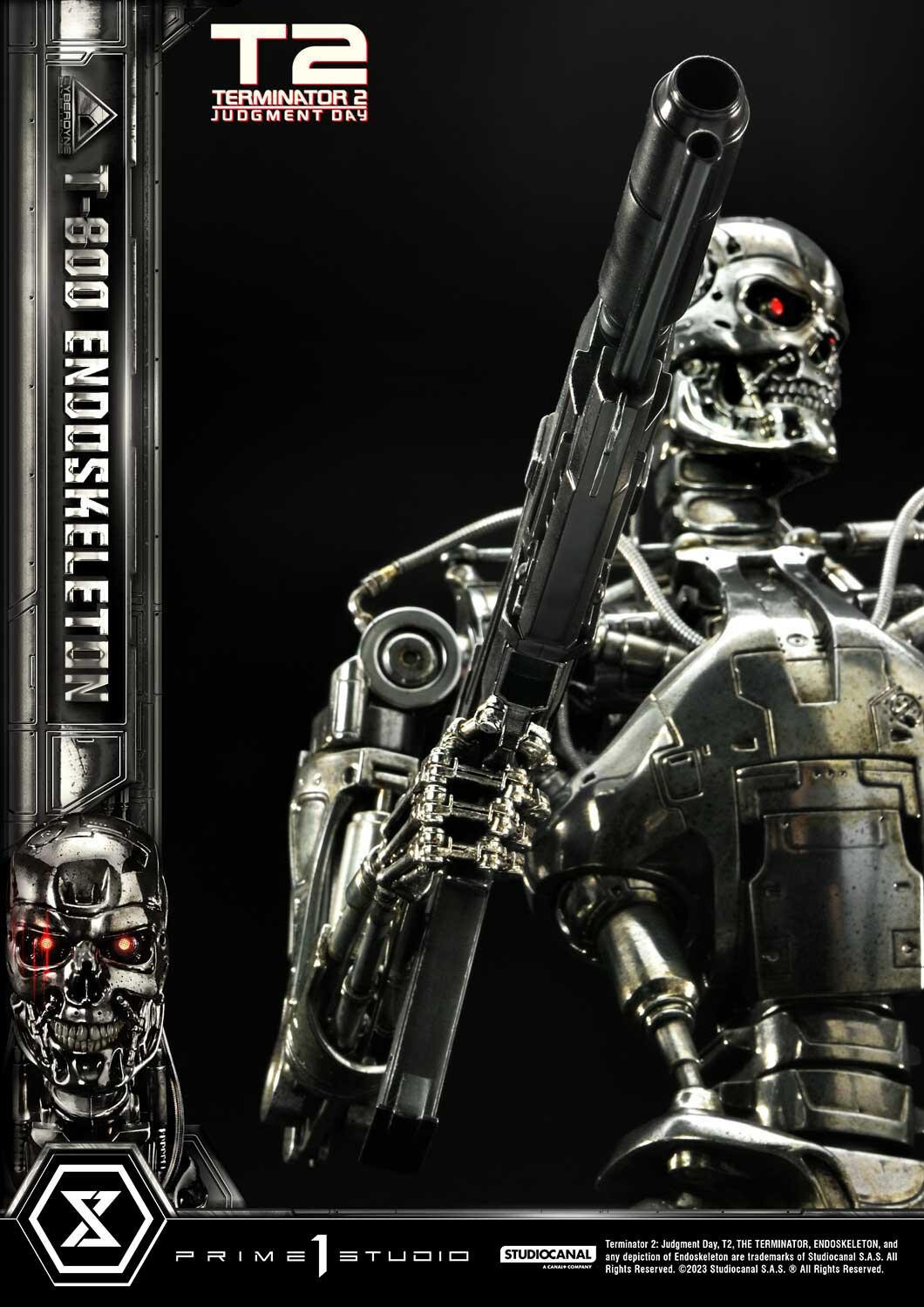 Terminator 2: Judgment Day - T-800 - Museum Masterline Series  (MMT2-01DXS) - 1/3 - Endoskeleton, DX Bonus Version (Prime 1 Studio) photo 81